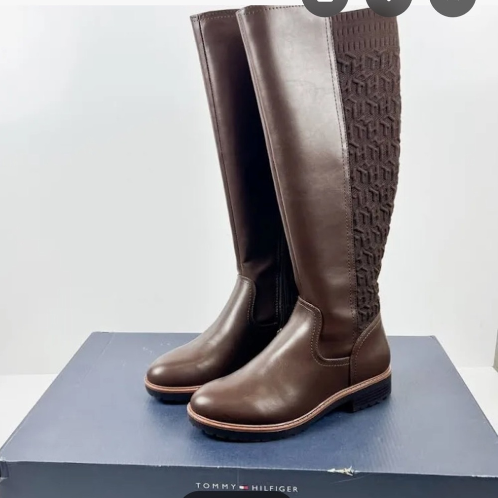 Tommy Hilfiger rider boots